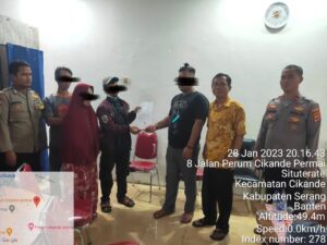 Polsek Cikande Damaikan Kedua Belah Pihak untuk Mediasi Pengeroyokan Remaja Perempuan