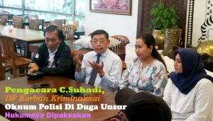 FD Korban Kriminalisasi Oknum Polisi,Diduga Ada Unsur Hukum Yang Dipaksakan