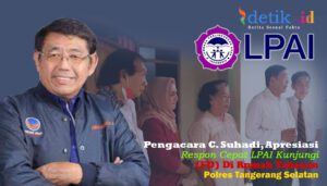 Kuasa Hukum C. Suhadi Sangat Apresiasi Langkah Cepat LPAI