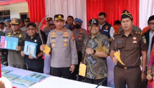 16.242 Minuman Keras dan 5.450 Butir Obat Obatan Terlarang Dimusnahkan Polres Metro Tangerang Kota