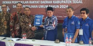 DPC Partai Demokrat Kabupaten Tegal, Mendaftar Bacalek Tanggal 14 Nomor Urut 14 Jam 14:14