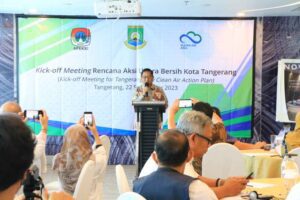 Kerja Sama Bareng Clean Air Asia, Pemkot Tangerang Didaulat Wujudkan Renaksi Udara Bersih