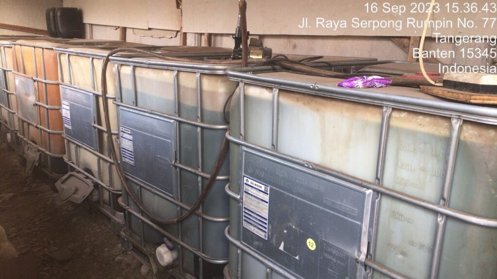 Diduga Proyek Pembangunan Flyover Cisauk Gunakan Solar Ilegal