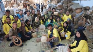 Program UMKM Bisa, Pemkab Serang Ajak 20 Perajin Bambu Belajar ke Jogja