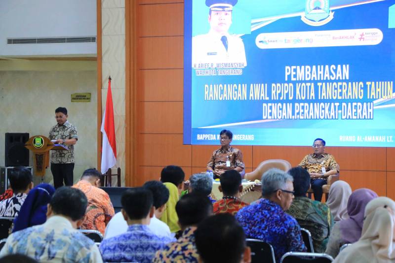 RPJPD Kota Tangerang Harus Sesuai dengan Masalah dan Isu Strategis Yang Ada di Masyarakat