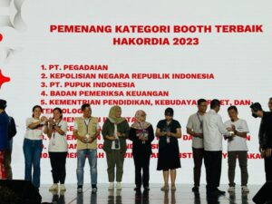 Polri Raih Juara ke 2 Booth Terbaik pada Pameran HAKORDIA 2023