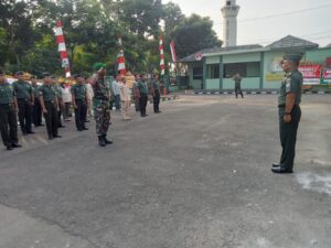 Pasi Pers Kodim 0510/Tigaraksa Pimpin Apel Pagi