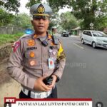 Satlantas Polres Pandeglang Pastikan Keamanan dan Kondusifitas Objek Wisata