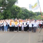 Pj Bupati Tangerang Hadiri Bazar dan Gerak Jalan HUT Korpri Serta PGRI