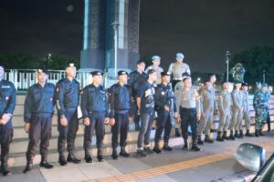 Polres Bogor Jaga Keamanan Kabupaten Bogor Bersama Unsur Keamanan Lainnya.