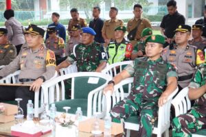Apel Pergeseran Pasukan Dalam Rangka Operasi Mantap Brata 2024, Tahapan Pengamanan Pungutan Suara Polres Bogor Bersama Forkompinda Kabupaten Bogor