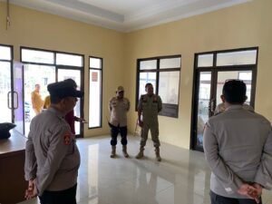 Karolog Polda Banten Selaku Pamatwil Cek Kesiapan Personel di Kecamatan Kemiri Kabupaten Tangerang