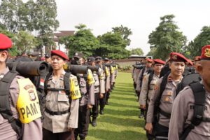 Apel Pergeseran Pasukan, Polres Jakbar Terjunkan 900 Personel Amankan TPS di Jakarta Barat, Ini Pola Pengamanannya