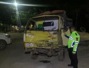 Polsek Parung Panjang Tangani Kecelakaan Lalu Lintas di Wilayah Hukumnya.