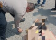 Polsek Gunung Putri Bersama Unit Laka Lantas Polres Bogor Tangani Kecelakaan Maut di Jalan Raya Mercedes Benz, Bogor
