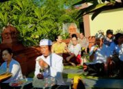 Ibadah Bulan Purnama di Pura Kertha Bumi Bhayangkara Sidoarjo