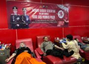 Polresta Sidoarjo Adakan Donor Darah Peringati 73 Tahun Humas Polri