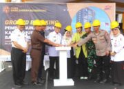 Pj Bupati Bojonegoro Resmikan Peletakan Batu Pertama Pembangunan Gedung Kantor PD BPR Bank Daerah