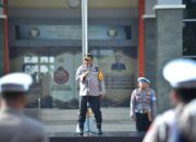 Kapolres Gresik Pastikan Pengamanan Pemungutan Suara di TPS Berjalan Aman