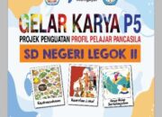 Sekolah dasar 02 legok kabupaten tangerang mengikuti program pemerintah gelar karya P5