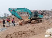 Krimsus Polres Bekasi Ngelenong, izinkan  Pembuangan Sampah ilegal.