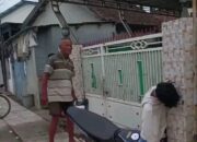 Diduga Mabuk Pengendara Motor Tabrak Pagar Rumah