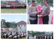 Ratusan Personel Polres Metro Tangerang Kota Naik Pangkat, Kapolres: Amanah