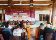 Polisi Gelar Curhat Kamtibmas di Desa Sidomulyo Krian