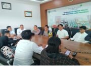 Kapolsek Gayungan Pimpin Pengamanan Audiensi DPP AMI dengan Dinas Peternakan Jatim