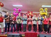 Kapolsek Krian Hadiri Giat Cap Gomeh di Klenteng Teng Swie Bio Krian
