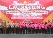 Polresta Sidoarjo dan Bhayangkari Cabang Kota Sidoarjo Ikuti Launching Penguatan Program Pekarangan Pangan Lestari
