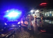 Kapolsek Candi Cek Kondisi Genangan Air di Perumahan Sentra Alam