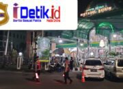 Berikan Rasa Aman dan Nyaman Ibadah, Polsek Krian Siagakan Anggota