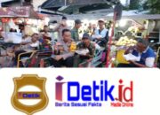 Kapolsek Krian Berbuka Puasa Bersama Komunitas Becak