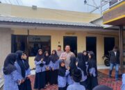 Polsek Waru Ajak Anak Yatim Darul Qur’an Tropodo Belanja Baju Lebaran di Ramayana Bungurasih