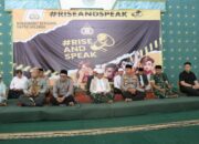 Kapolres Metro Tangerang Kota menghadiri Ngabuburit Bertajuk #Rise And Speak, di Ponpes Asshiddiqiah Tangerang