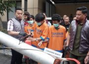 Curi Pipa Stainless di Tjiwi Kimia, Empat Tersangka Diamankan Polisi