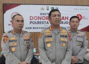 Sambut Hari Bhayangkara Ke-79, Polresta Sidoarjo Kumpulkan Darah untuk Kemanusiaan