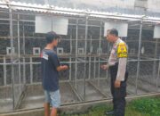 Sambangi Peternak Burung Berkicau, Bhabinkamtibmas Pagerwojo Dukung Kemandirian Ekonomi Warga