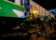 Diduga Rem Blong Kereta Tidak Berhenti di Stasiun Sidoarjo