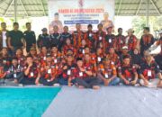 Kebersamaan Rakor Alam Merdeka 2025 PAC Pemuda Pancasila  Pagedangan Berjalan Khidmat