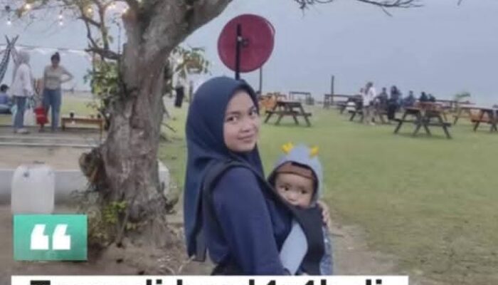 Postingan terakhir akun media sosial korb4n @indah_sakinah00