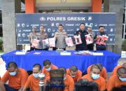 Polres Gresik Ungkap 16 Kasus Narkoba Selama 12 Hari, Amankan 20 Tersangka