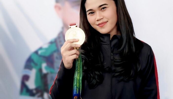 Bripda Gaby, Raih Juara I Kejuaraan Karate Piala Panglima TNI 2025