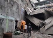 Tragis Sejumlah Santri Tertimbun Reruntuhan Bangunan Masjid Yang Ambruk