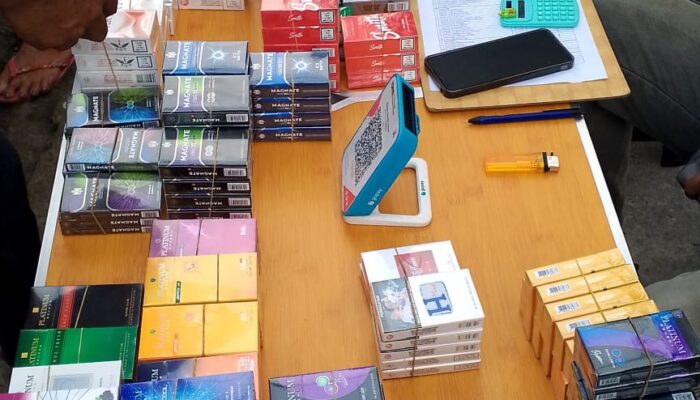 Diduga kebal Hukum Dan tidak tersentuh pihak APH Dan BEA Cukai Penjualan Roko Yang Tanpa Pita Cukai