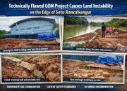 Kajian Teknis Dipertanyakan, Proyek GOM Rancabungur Picu Longsor di Bibir Setu