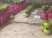 Pelaku Diduga Pengoplosan LPG 3 Kg ke Tabung 12 dan 50 Kg di Bantar Sari Rancabungur Melarikan Diri dengan Dalih Membeli Rokok