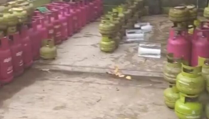 Pelaku Diduga Pengoplosan LPG 3 Kg ke Tabung 12 dan 50 Kg di Bantar Sari Rancabungur Melarikan Diri dengan Dalih Membeli Rokok