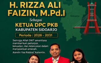 Dokter Rakyat Andre Yulius dan Keluarga Sampaikan Ucapan Selamat kepada H. Rizza Ali Faizin atas Terpilihnya sebagai Ketua DPC PKB Sidoarjo